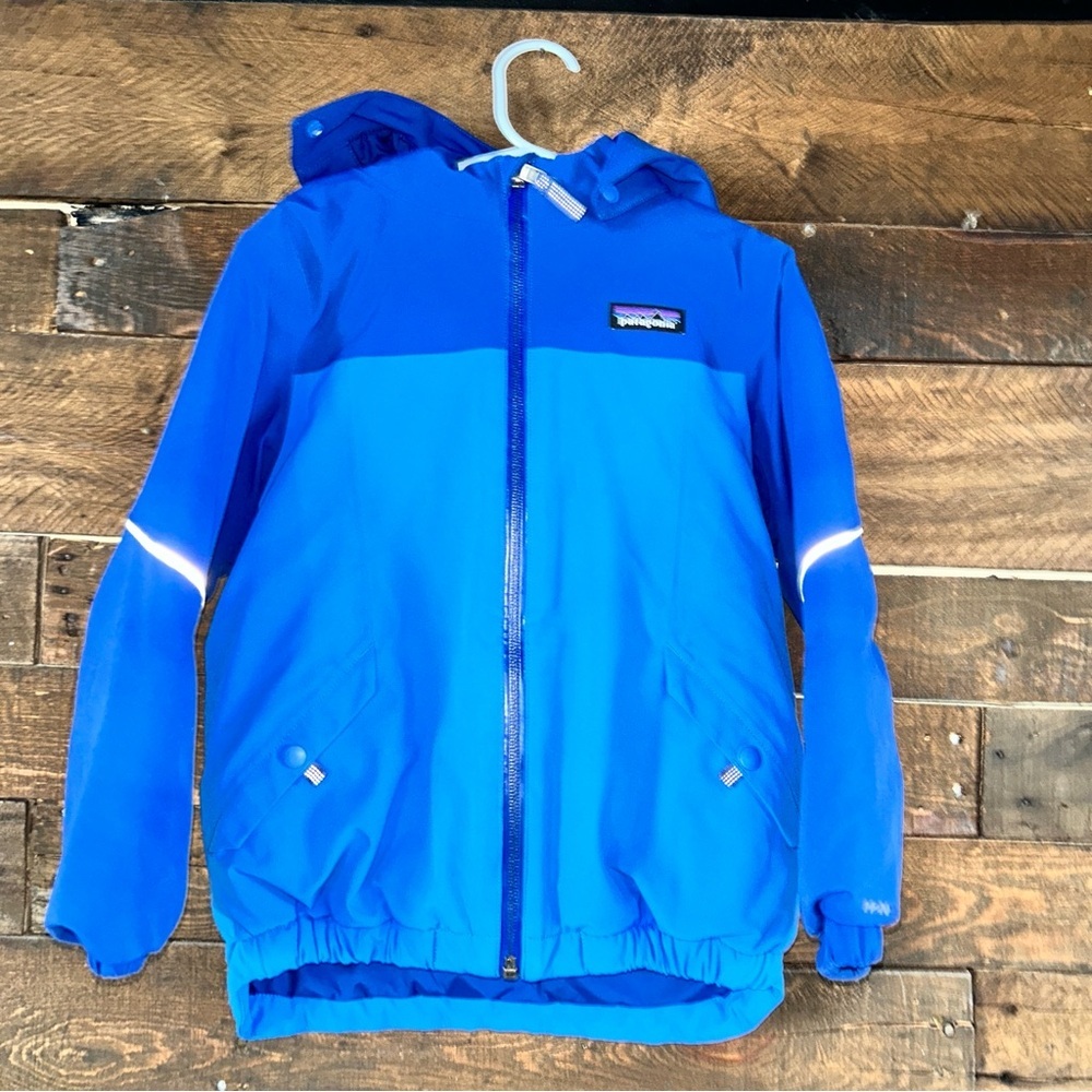 Patagonia Bright Blue Hooded Jacket